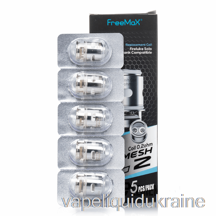 Vape Ukraine Freemax Fireluke Solo FL Mesh Replacement Coils 0.2ohm FL2 Mesh Coils